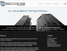Tablet Screenshot of it-outsourcing.com.pl